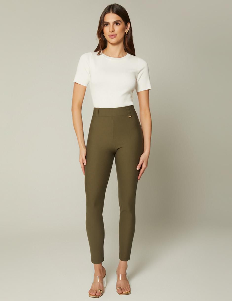 Legging a la cintura con elástico para mujer 2
