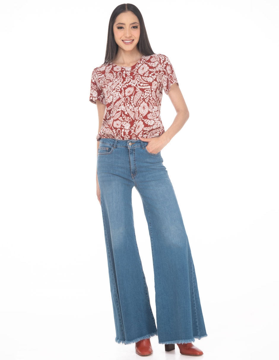 Blusa manga corta para mujer 3