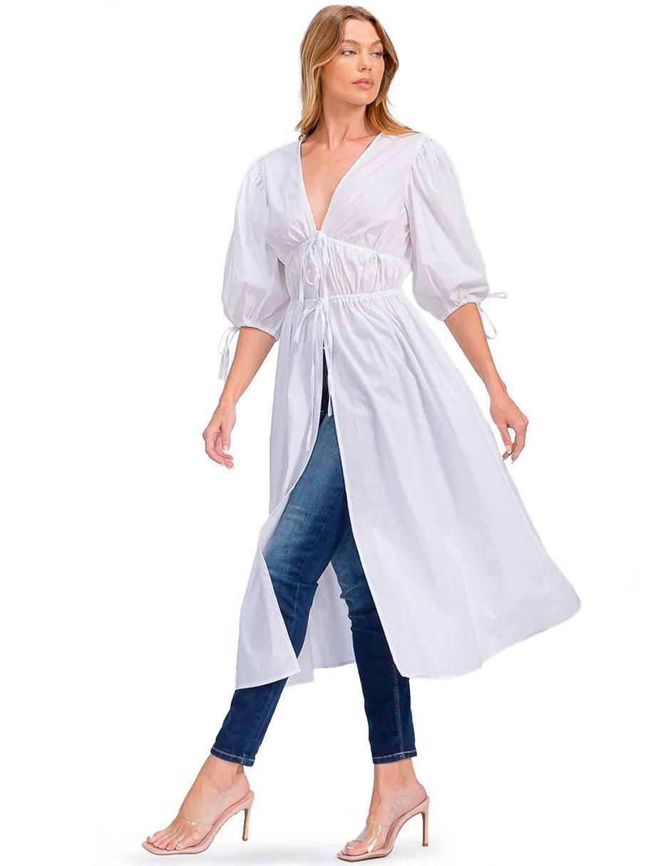 Blusa manga al codo para mujer 2
