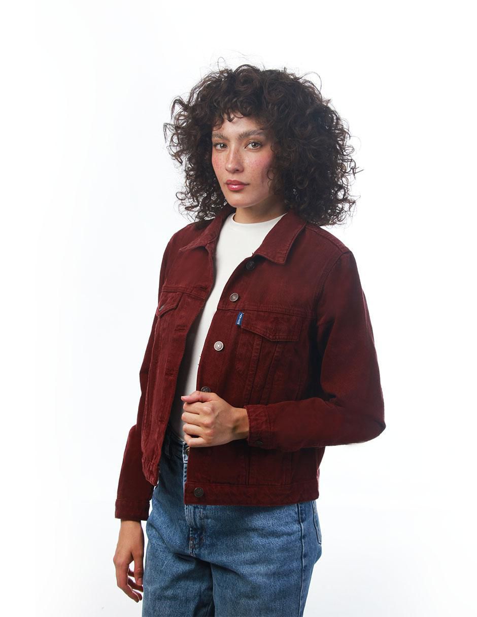 Chamarra denim de mezclilla para mujer 9