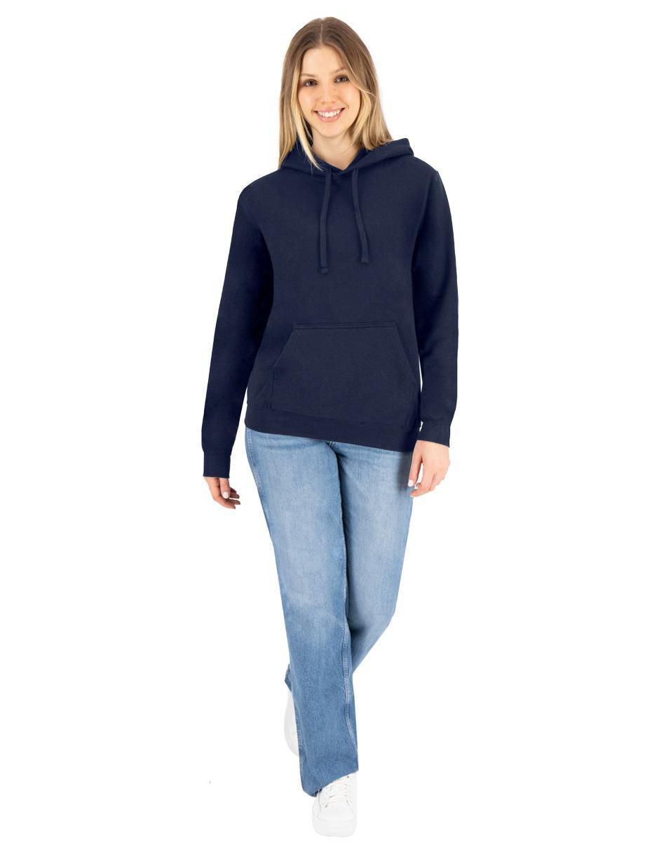 Sudadera con capucha y bolsa Básicos para mujer 10