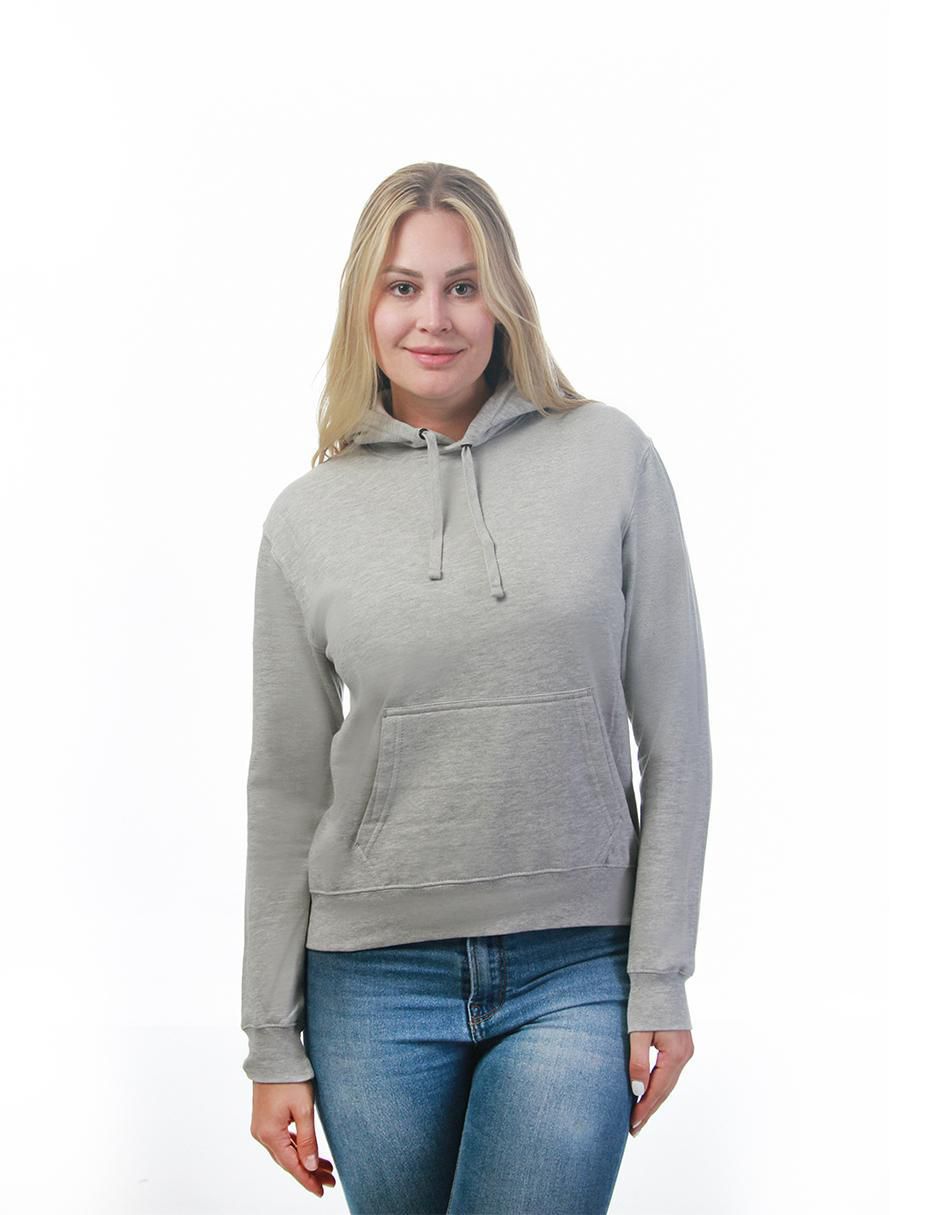 Sudadera con capucha y bolsa Básicos para mujer 5