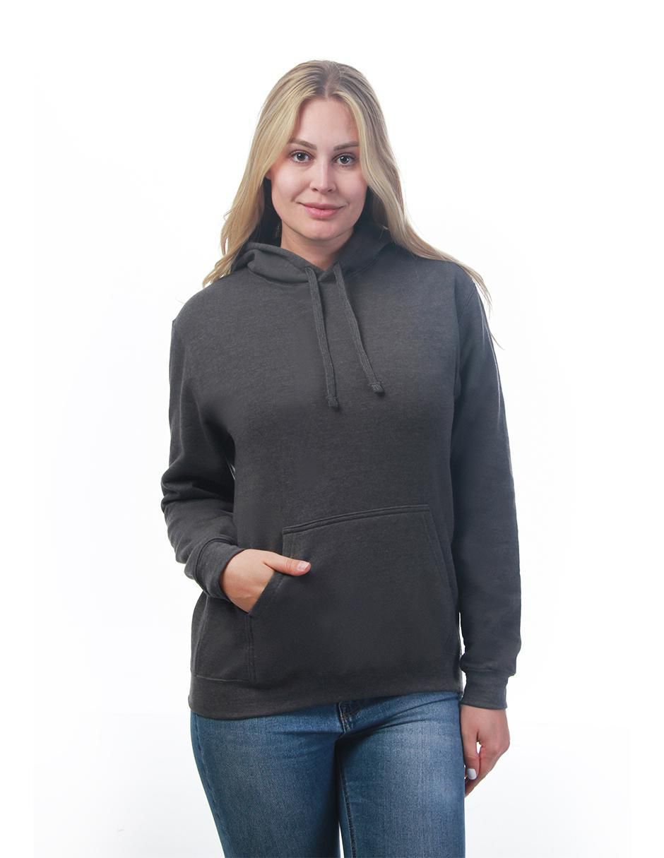 Sudadera con capucha y bolsa Básicos para mujer