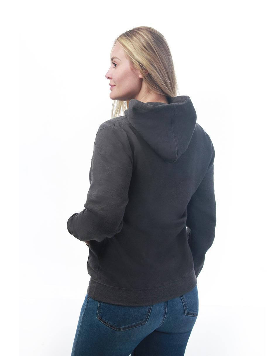 Sudadera con capucha y bolsa Básicos para mujer 3