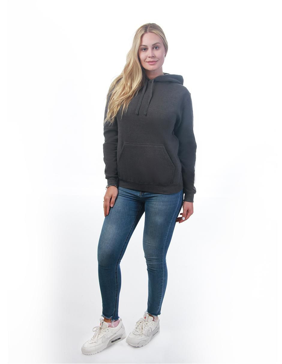 Sudadera con capucha y bolsa Básicos para mujer 8