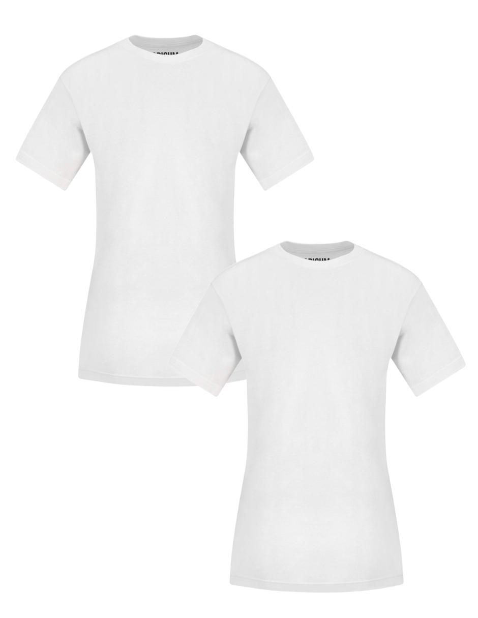 Playera manga corta Básicos cuello redondo para mujer