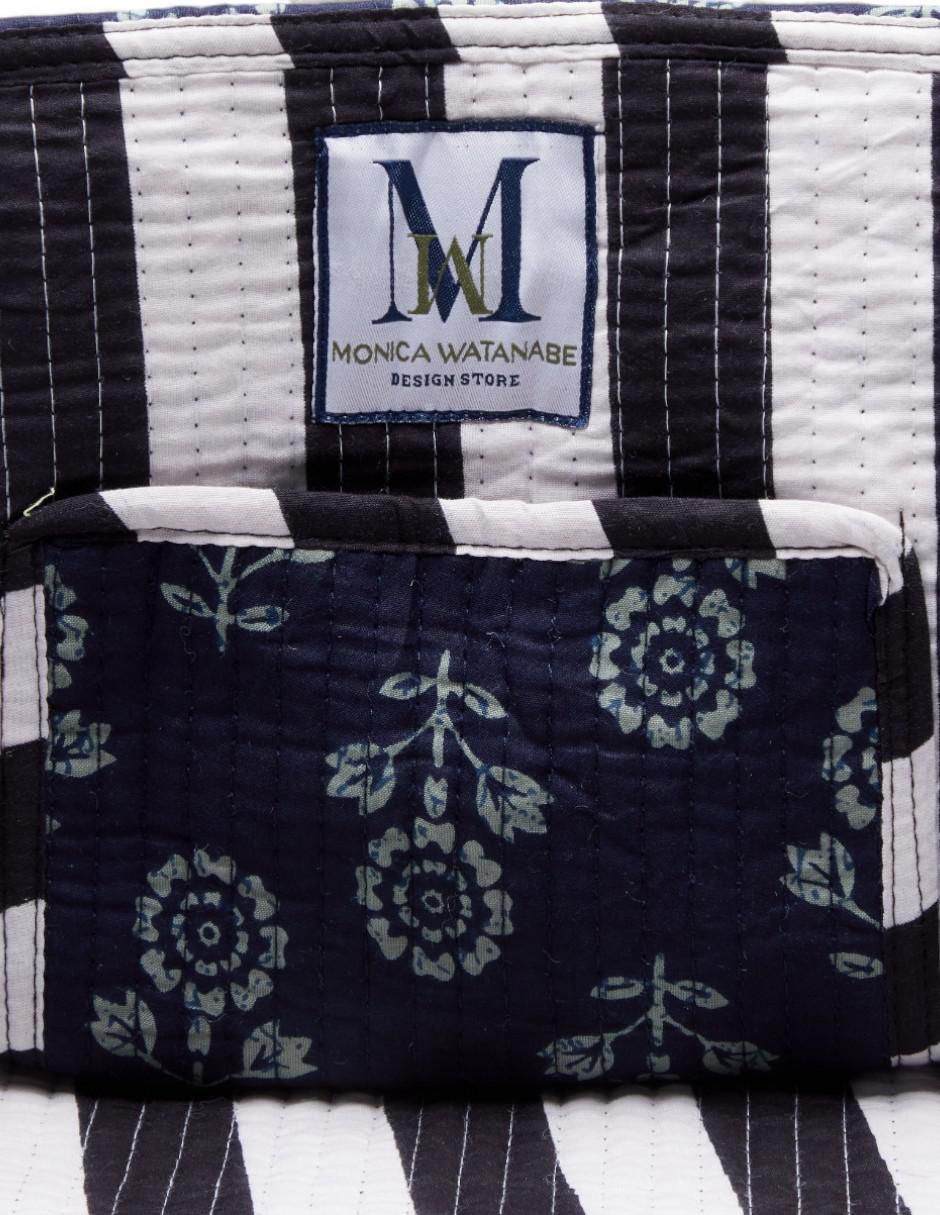 "set/bolsa" shopper monica wanatabe accesorios 25 no aplica "de" algodón "para" (si aplica) mujer
