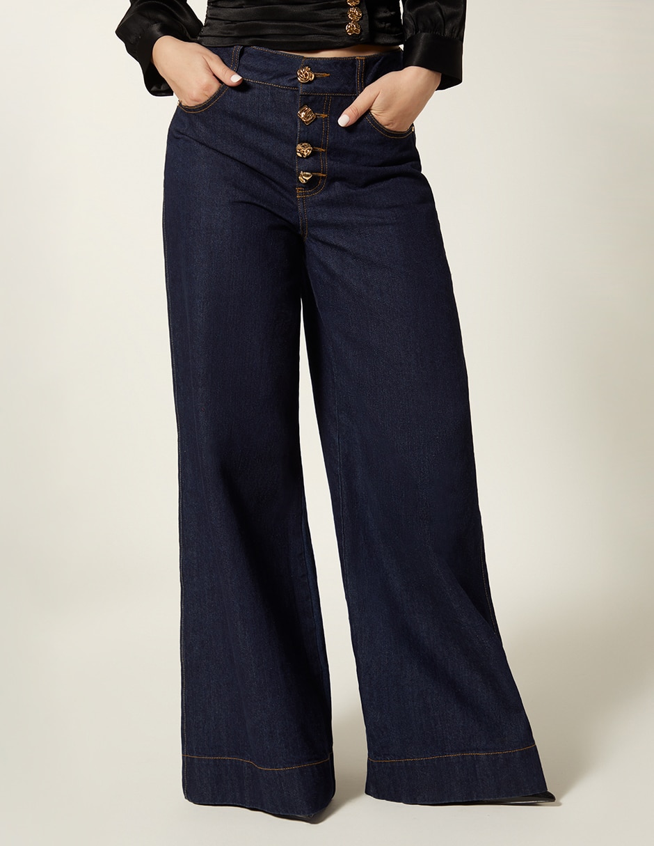 Jeans amplio Musa Oriental para mujer 1