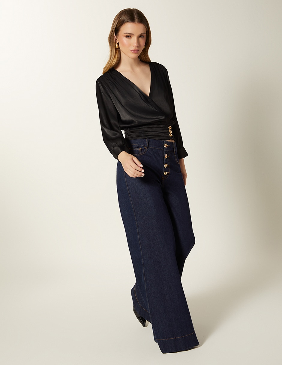 Jeans amplio Musa Oriental para mujer 3