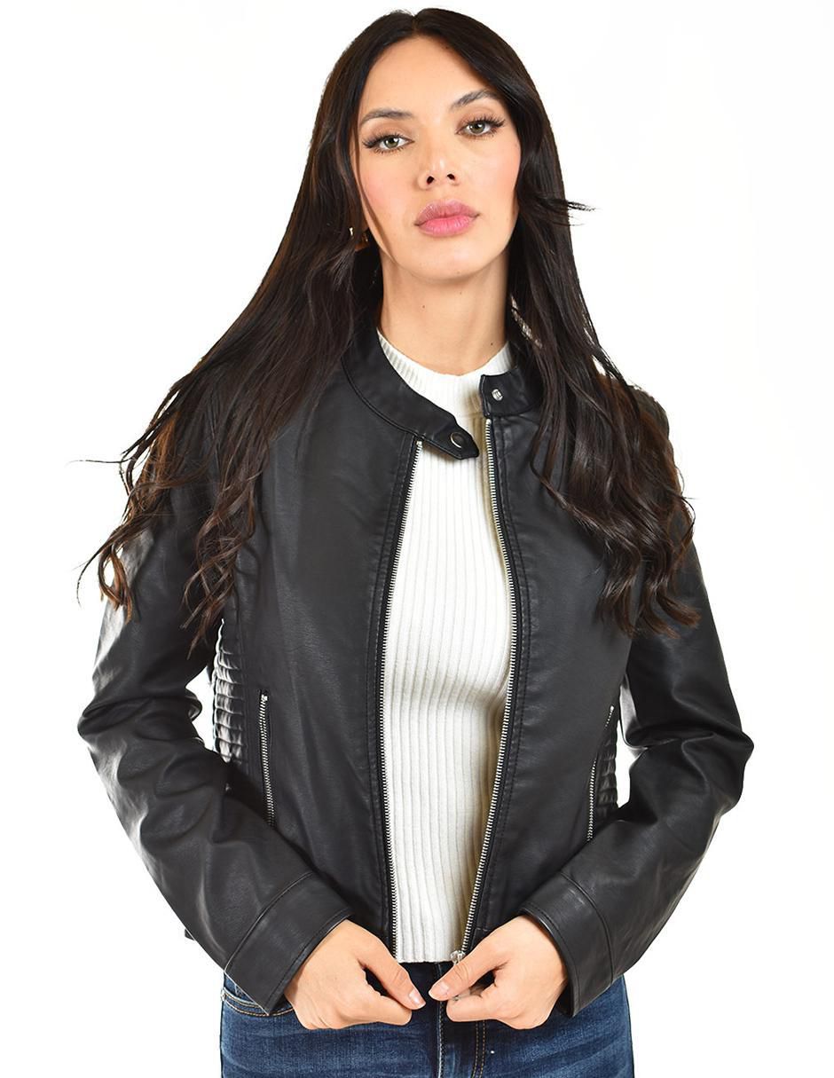 Chamarra casual impermeable para mujer 4