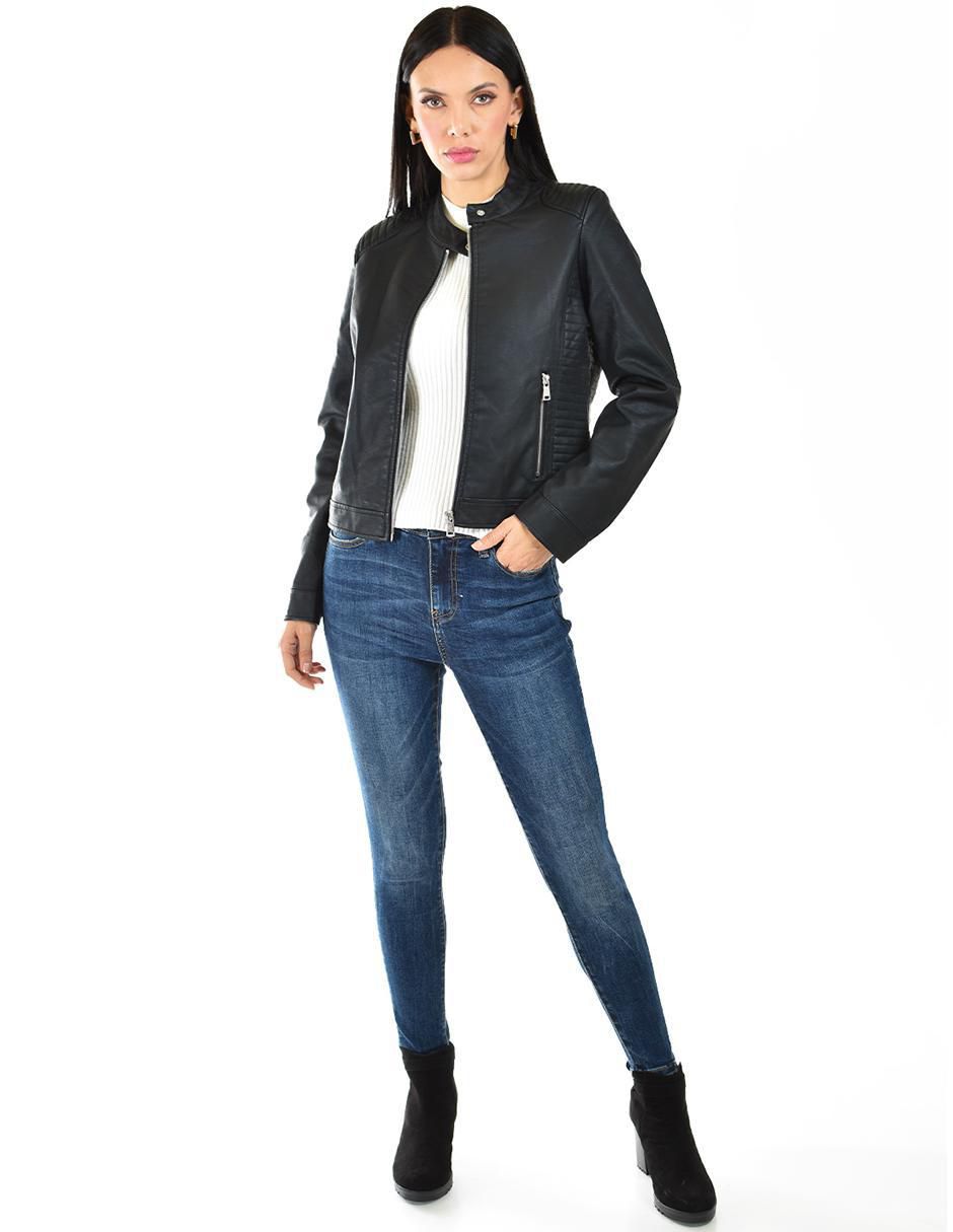 Chamarra casual impermeable para mujer 6