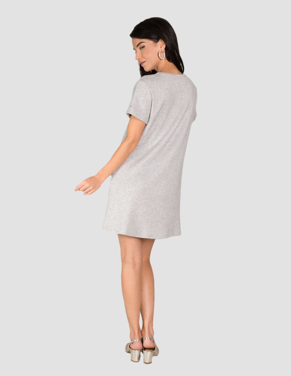 Vestido corto casual para mujer 4