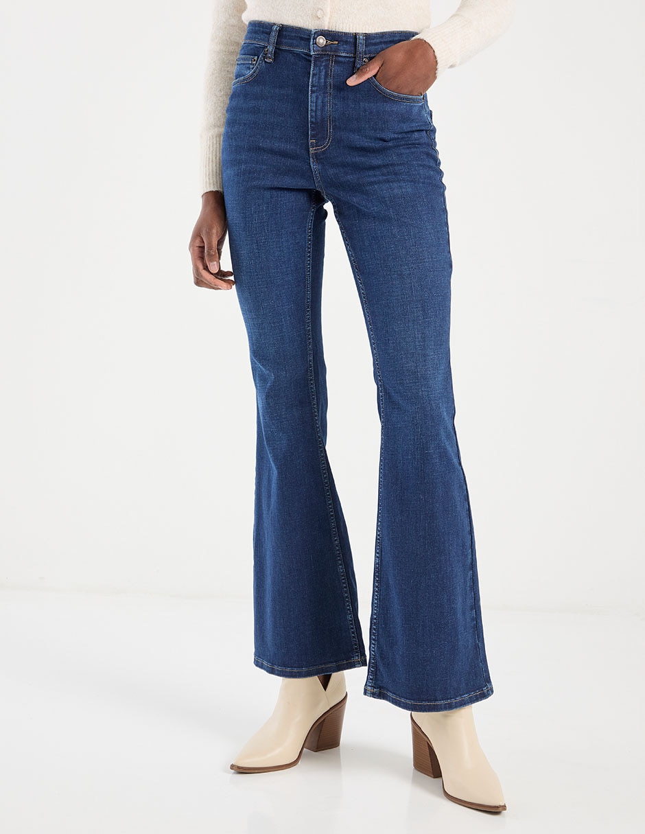 Jeans flare para mujer