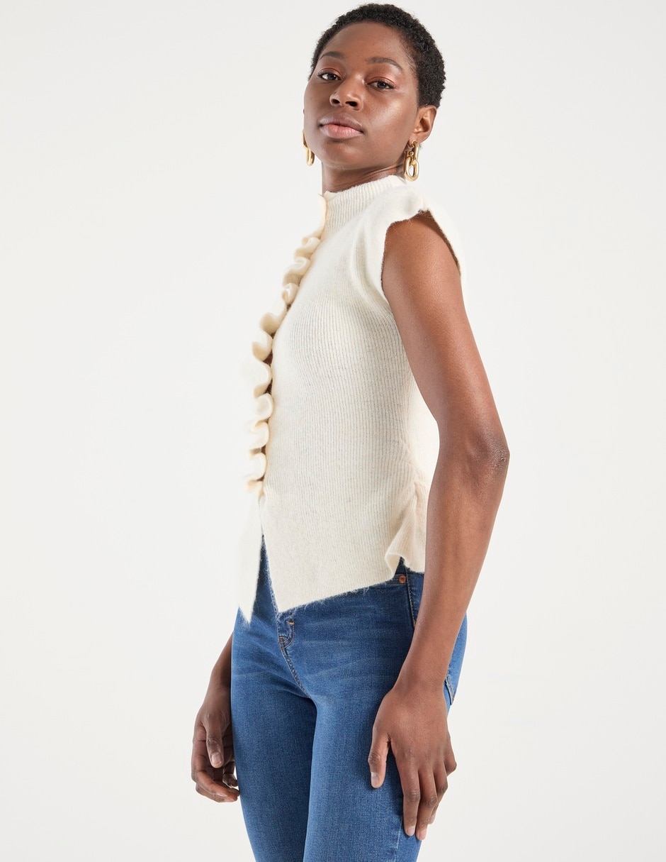 Blusa manga corta para mujer 4