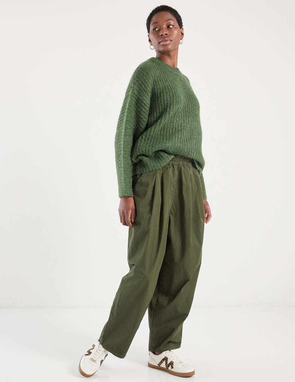 Pantalón relajado para mujer 2