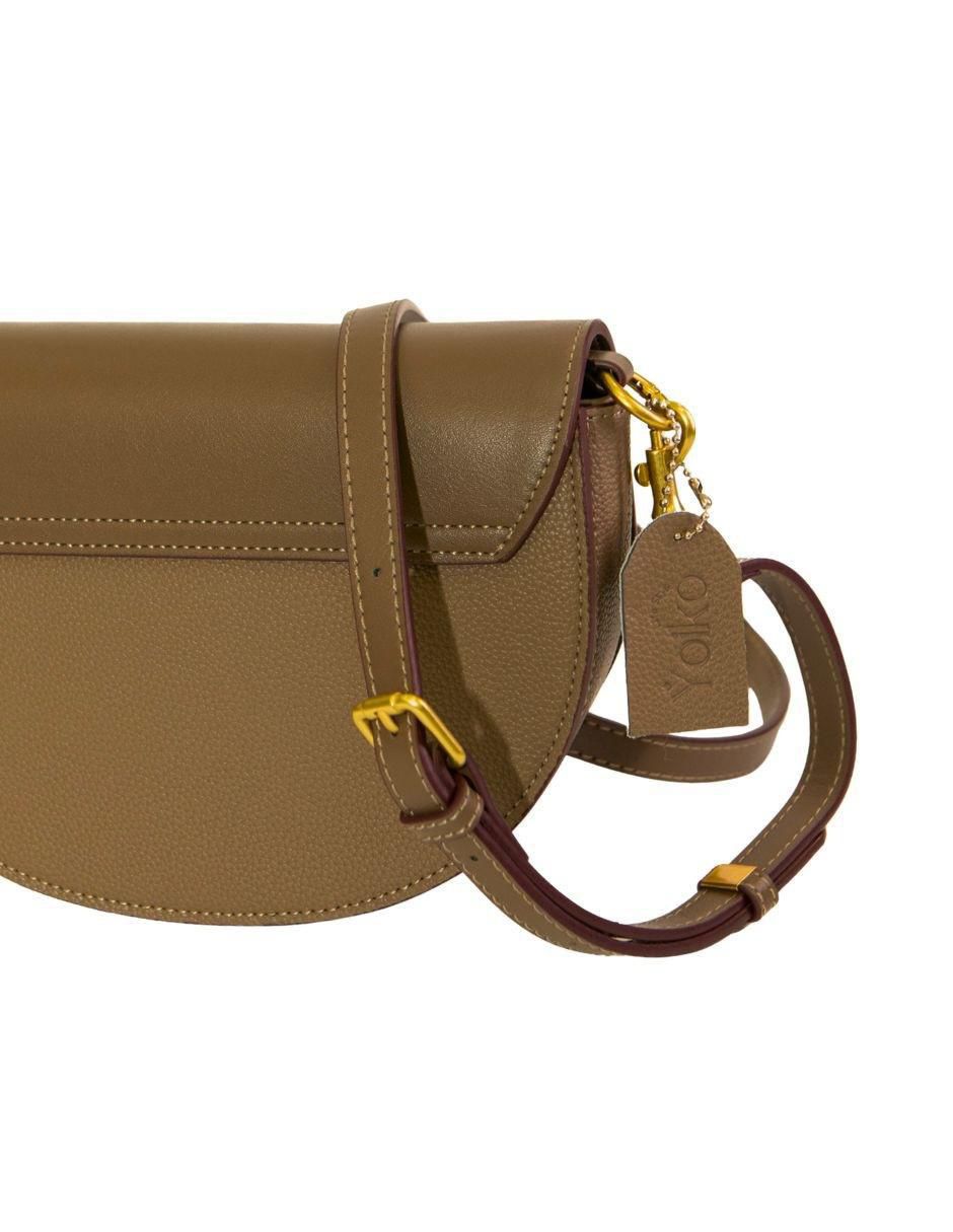 Bolsa crossbody Marena de cuero para mujer 8