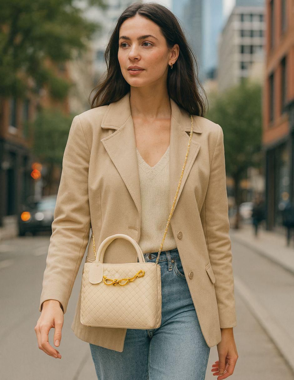 Bolsa crossbody Nerida de cuero para mujer 5