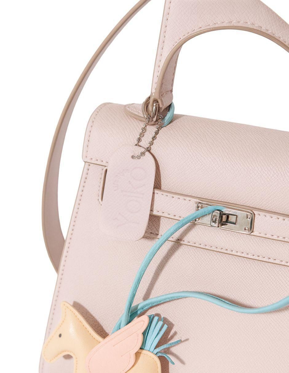 "set/bolsa" satchel yoiko aura no aplica "de" piel "para" (si aplica) mujer