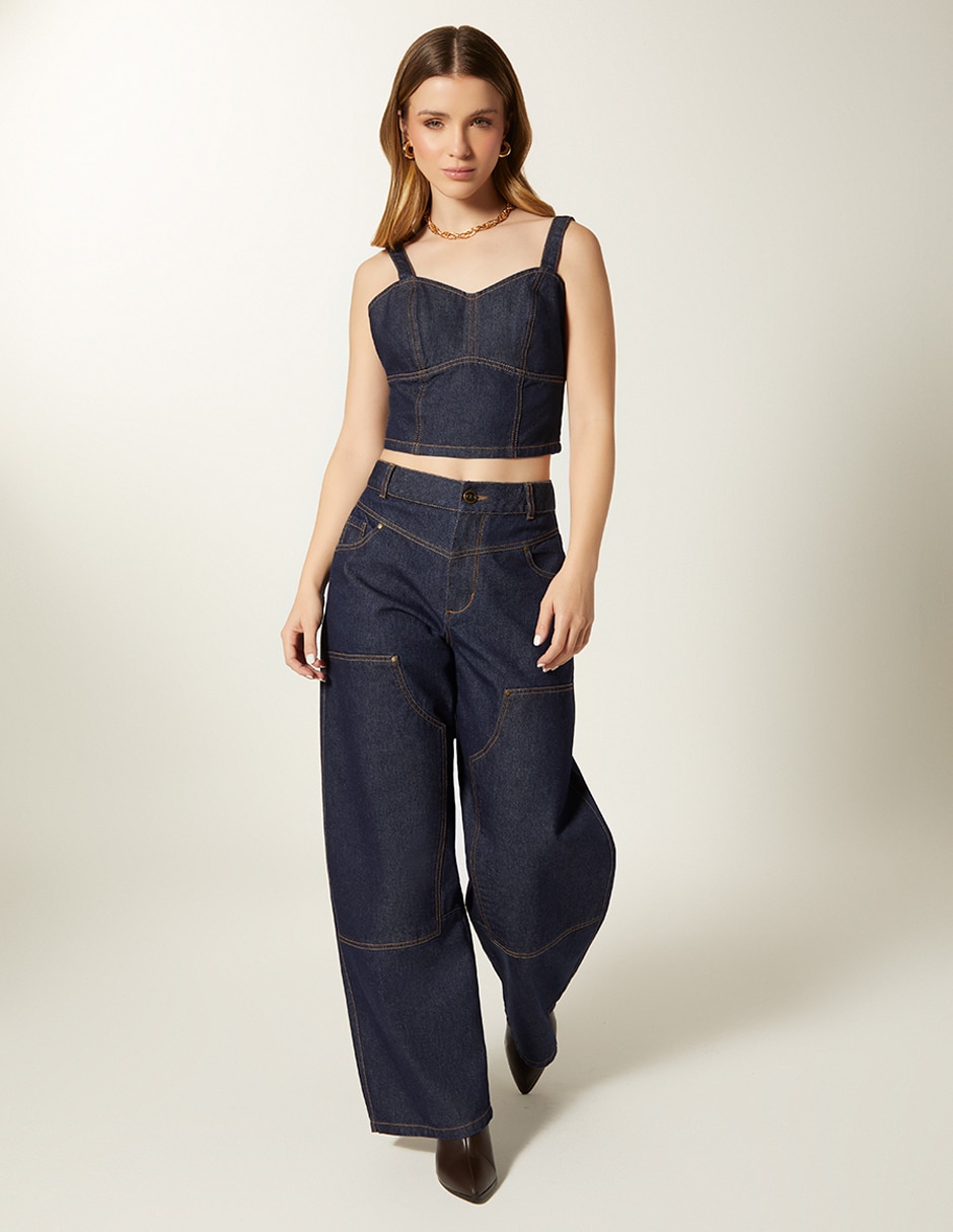 Jeans barrel Set Barril para mujer 3