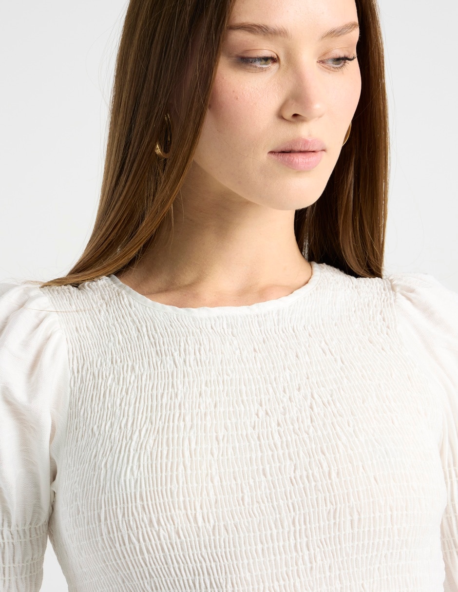 Blusa manga larga para mujer 4