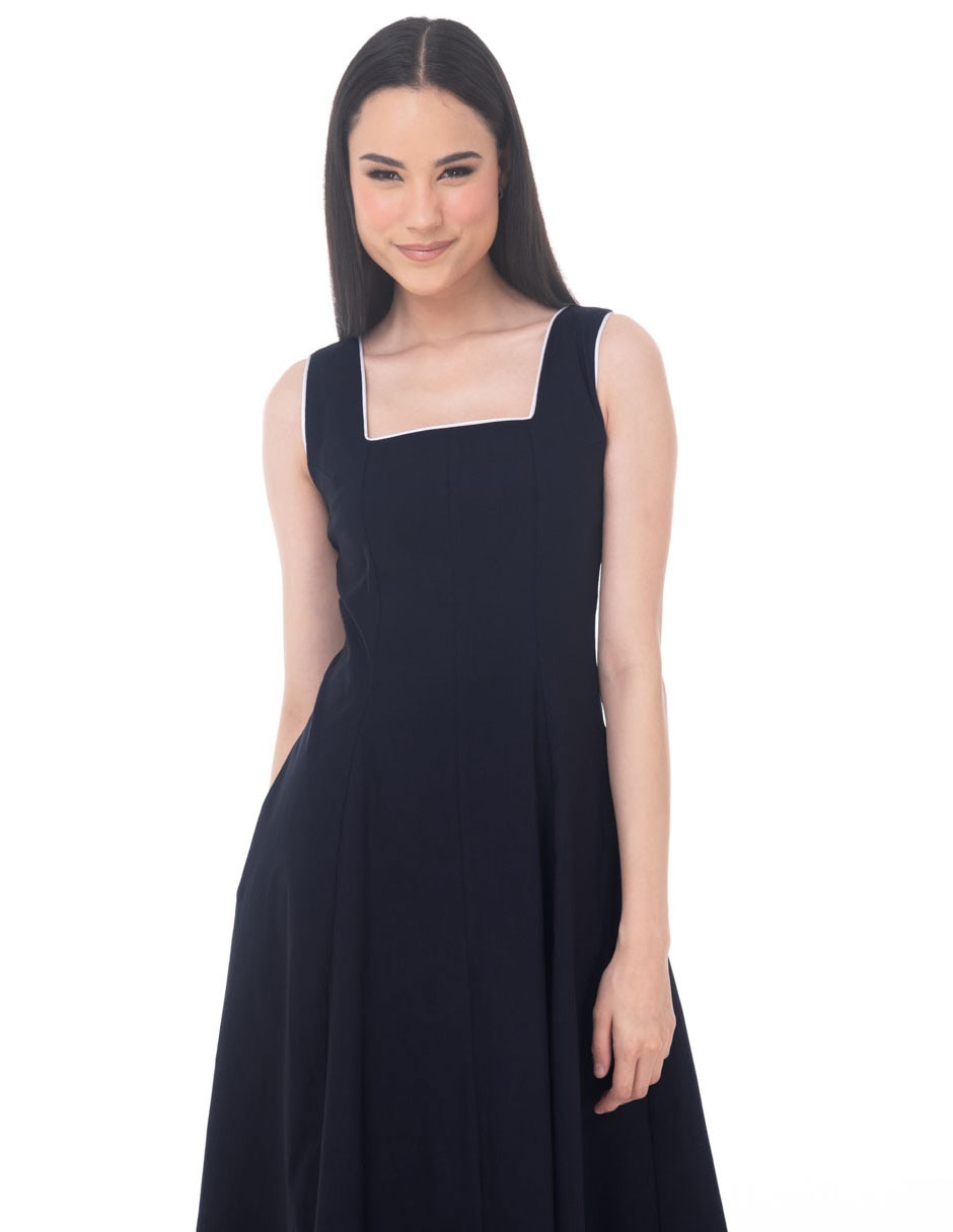 Vestido midi casual para mujer 3
