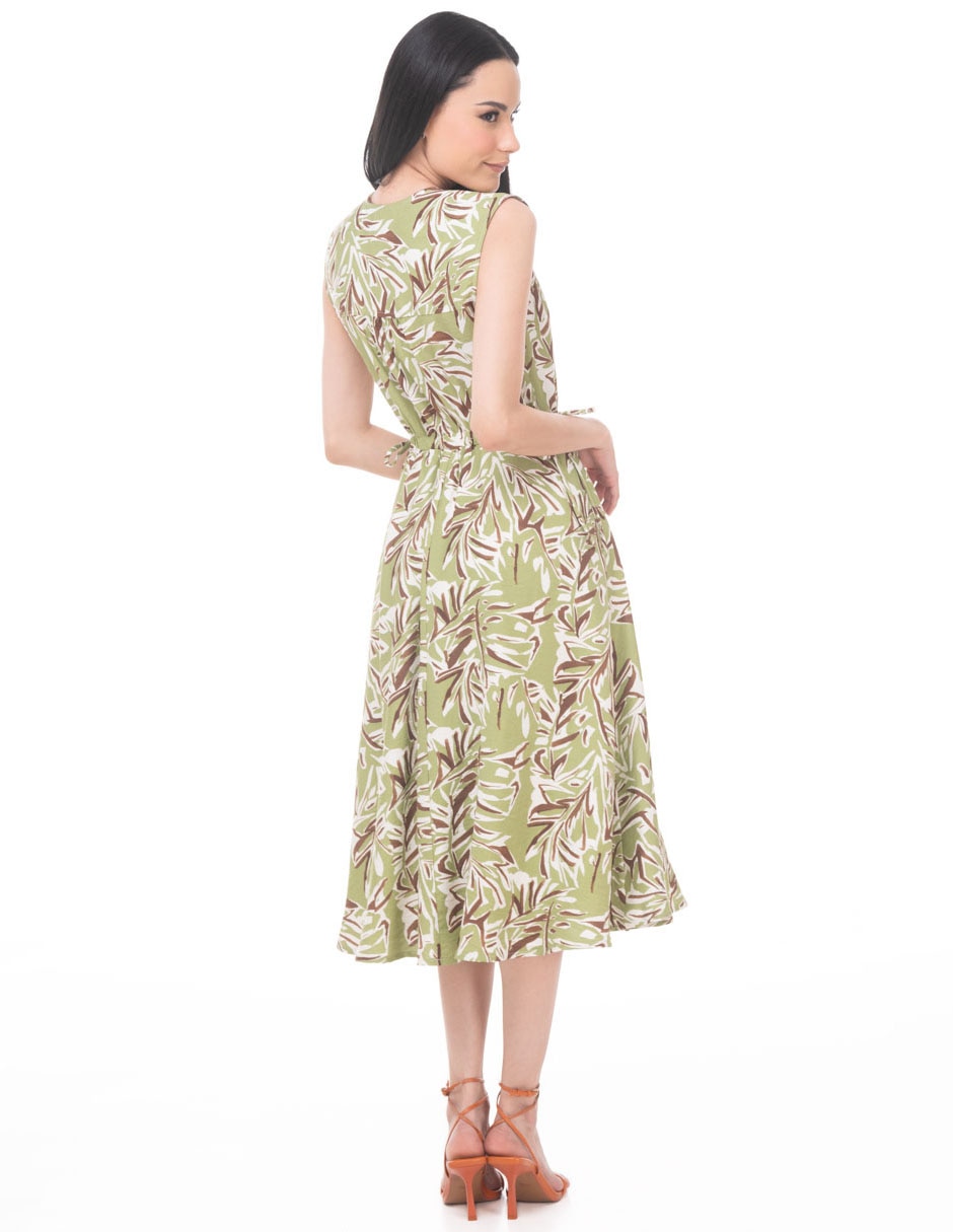 Vestido midi casual para mujer 2