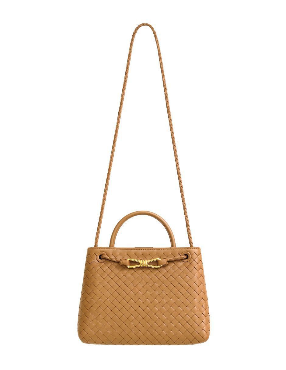 Bolsa satchel Terra de cuero para mujer 5