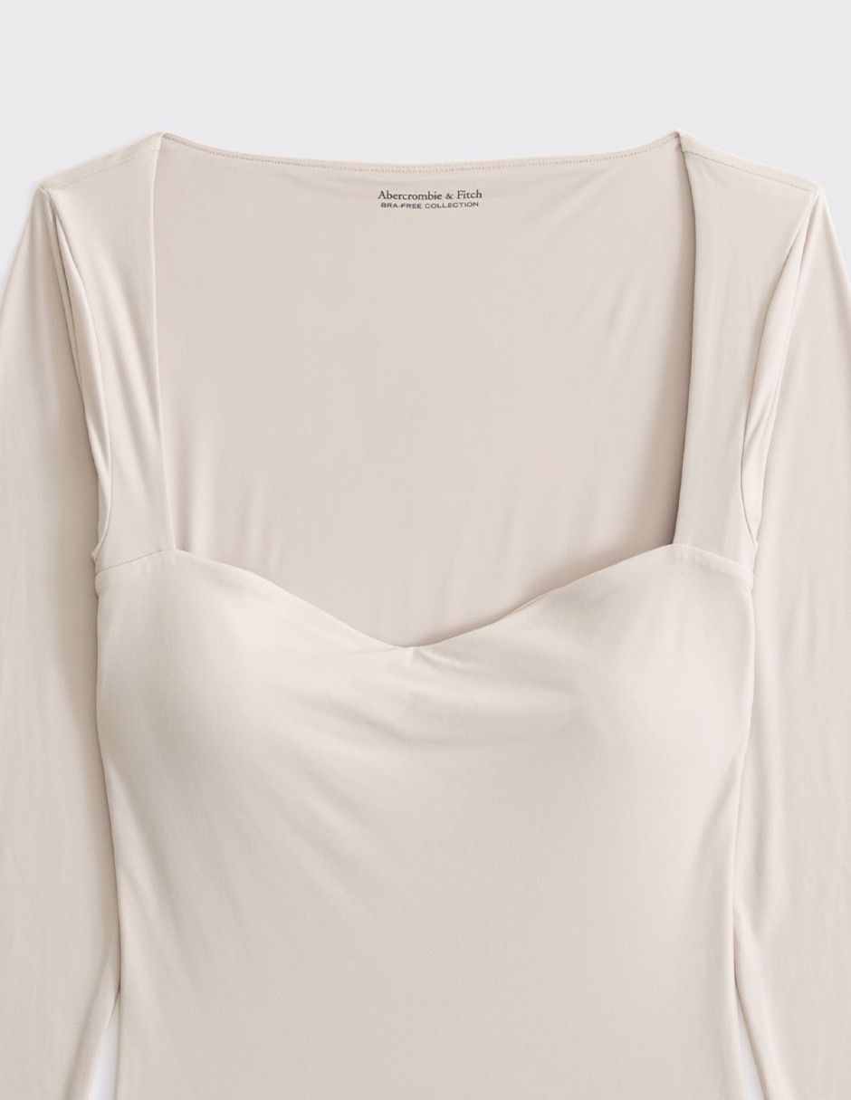 Body cuello cuadrado para mujer 5