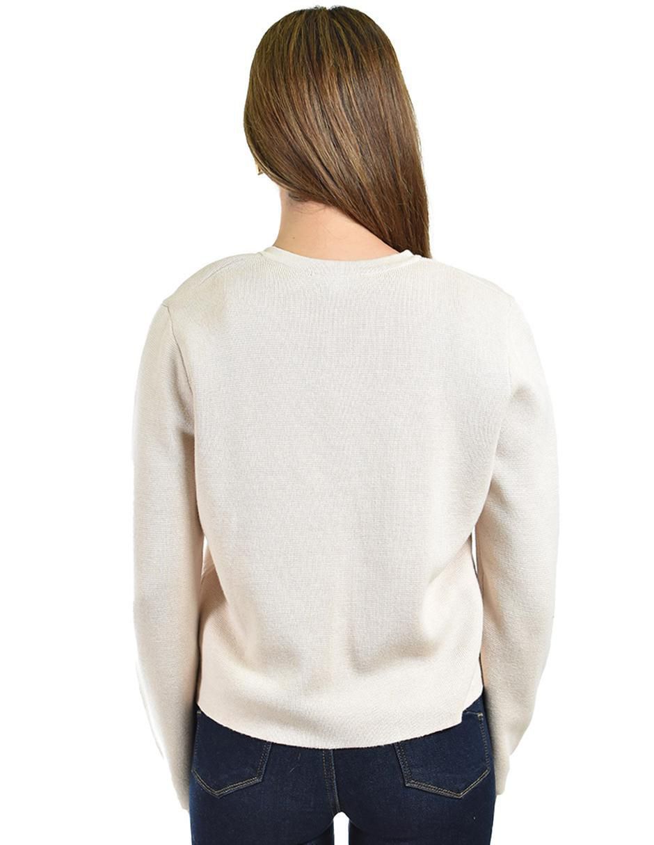 Suéter cuello redondo para mujer 3