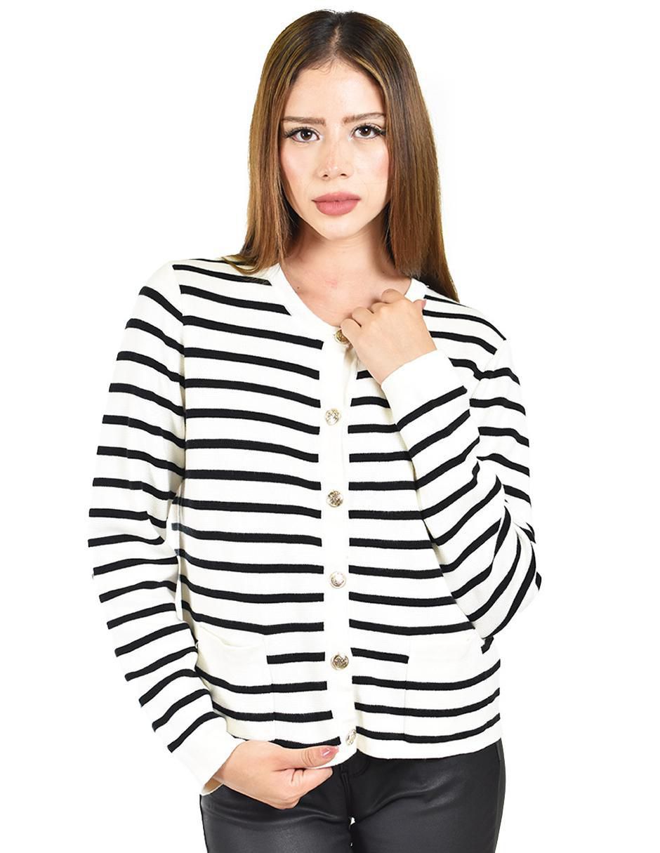 Suéter cuello redondo para mujer