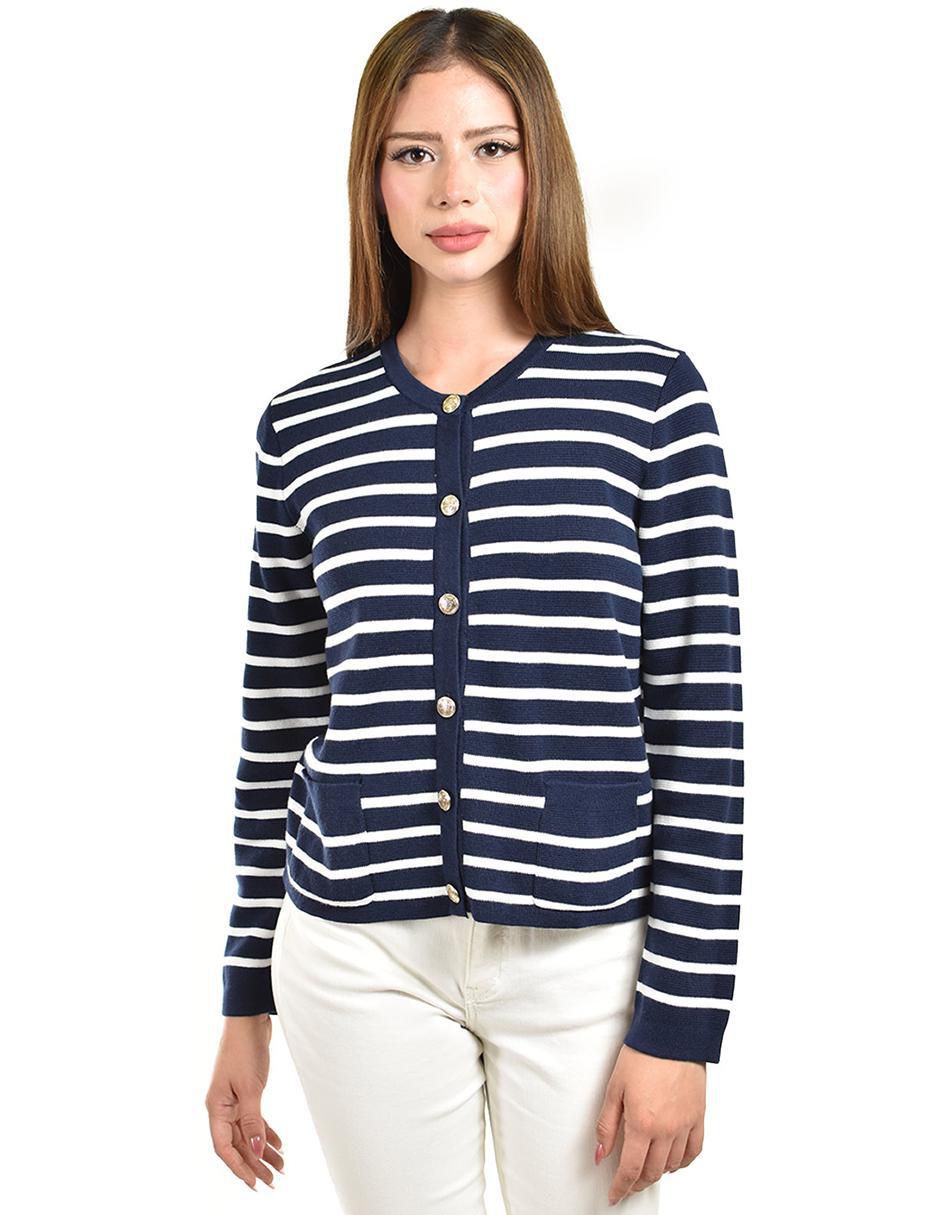 Suéter cuello redondo para mujer
