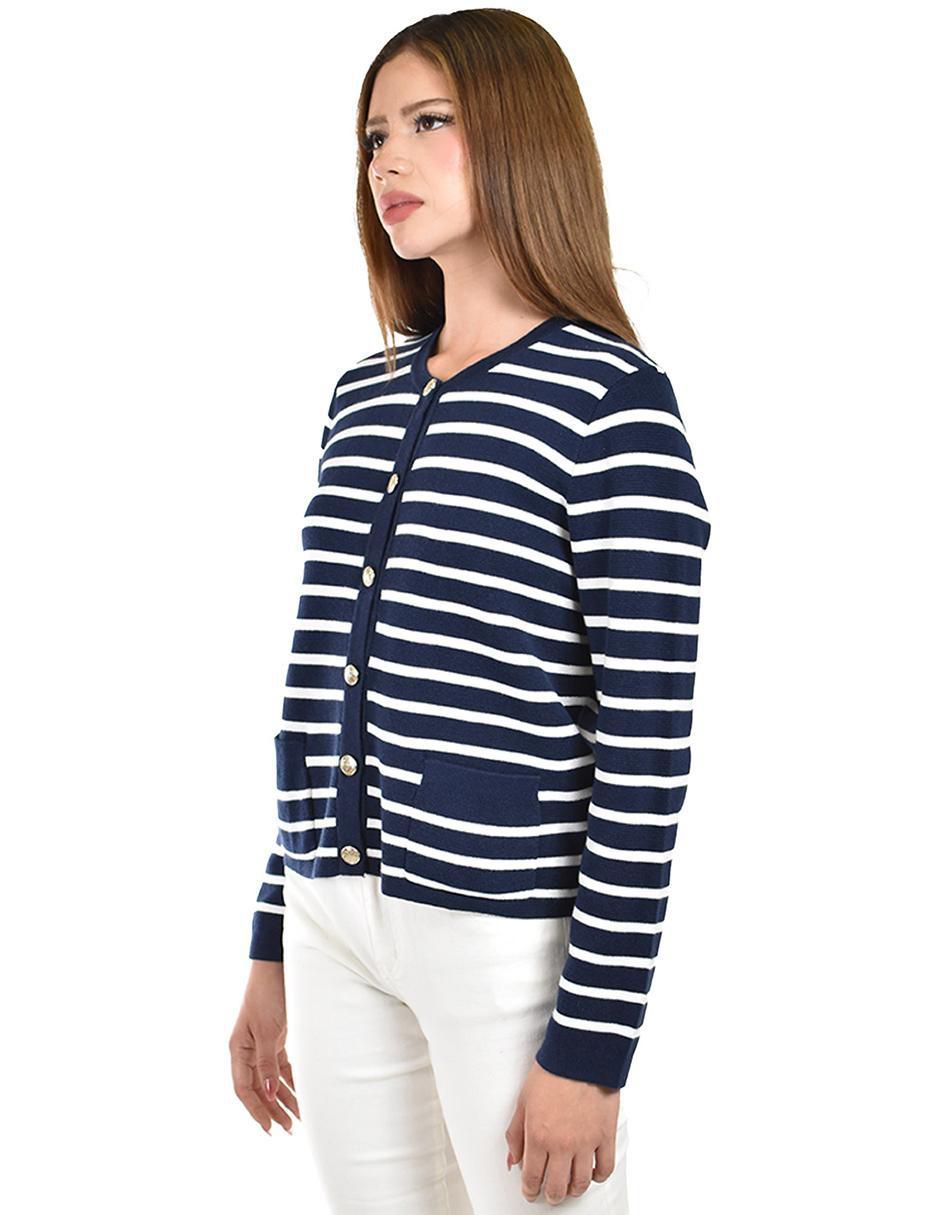 Suéter cuello redondo para mujer 2