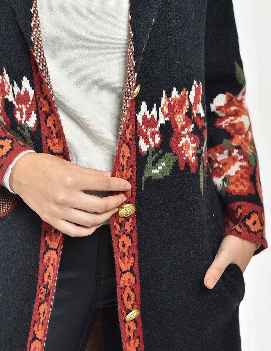Suéter cuello abierto para mujer 4
