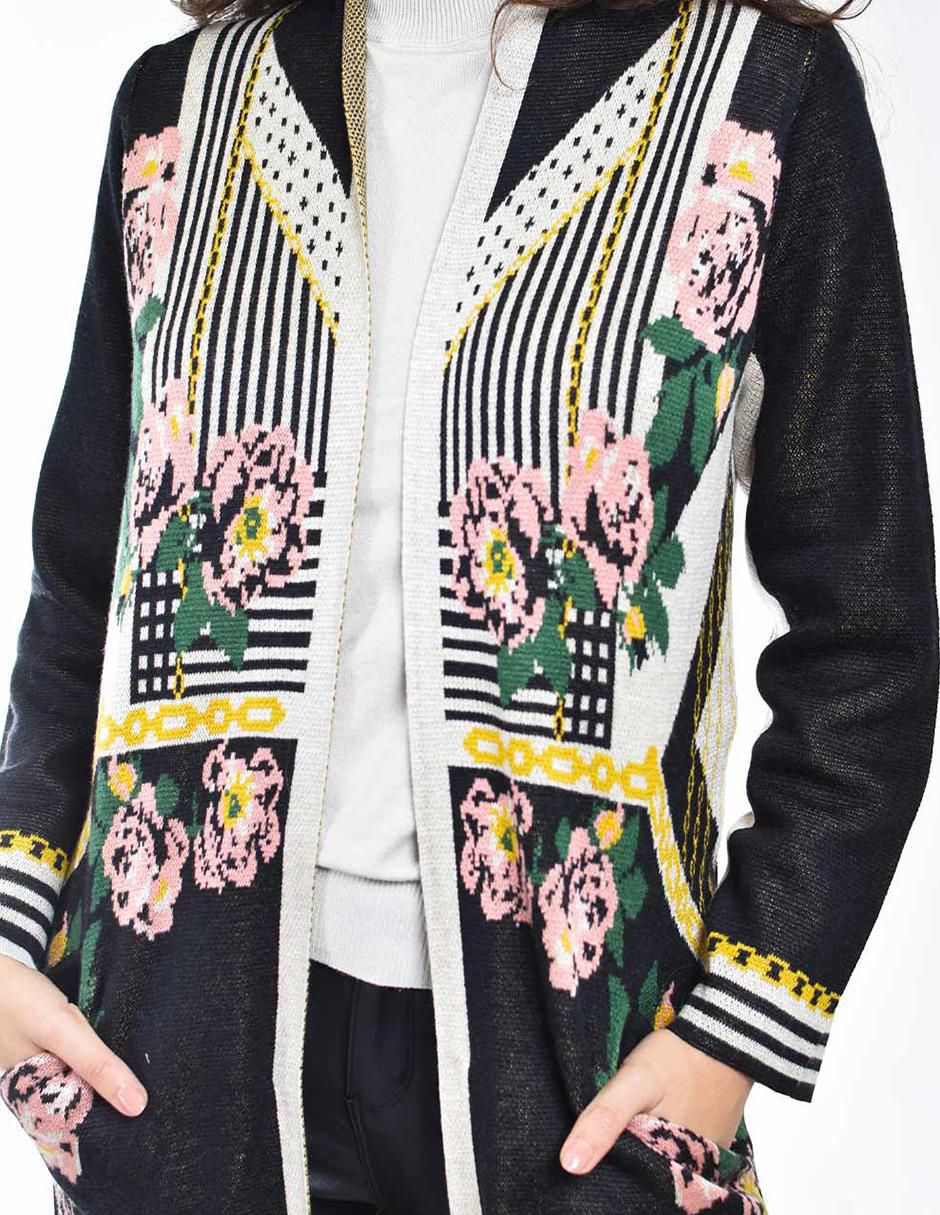 Suéter cuello abierto para mujer 4