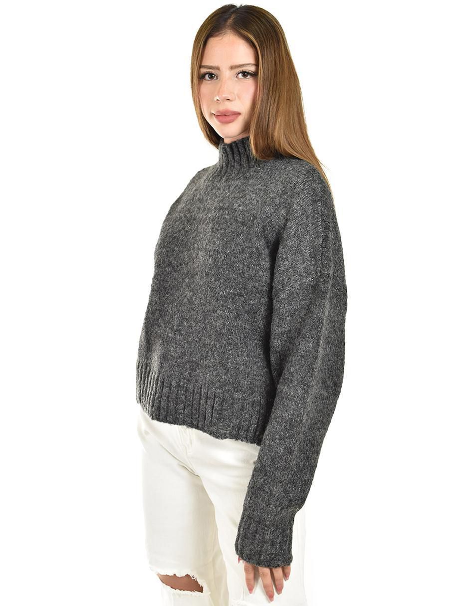 Suéter cuello alto para mujer 2