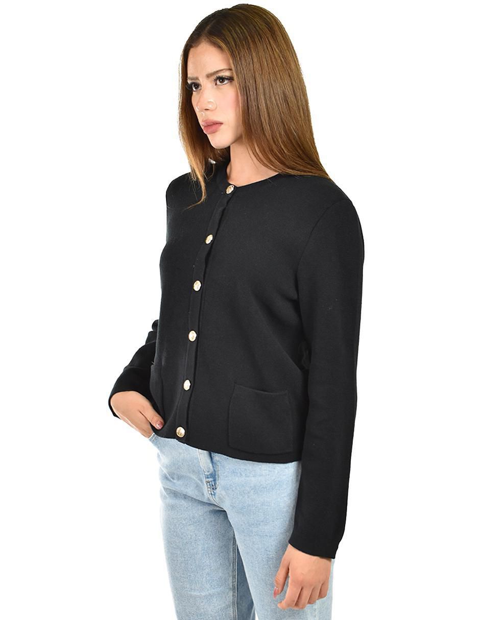Suéter cuello redondo para mujer 2