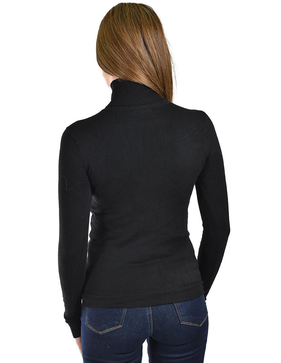 Suéter cuello alto para mujer 3