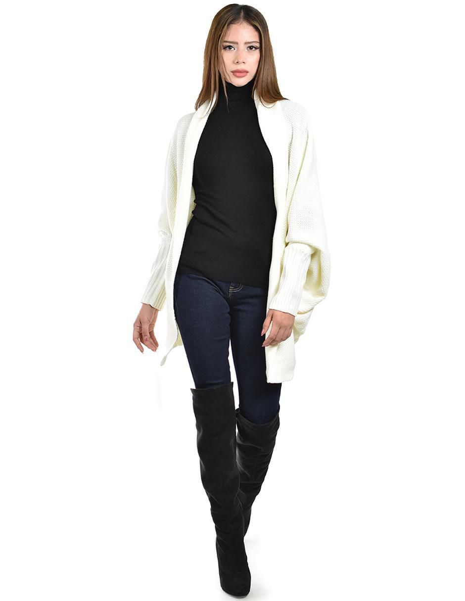 Suéter cuello abierto para mujer 4