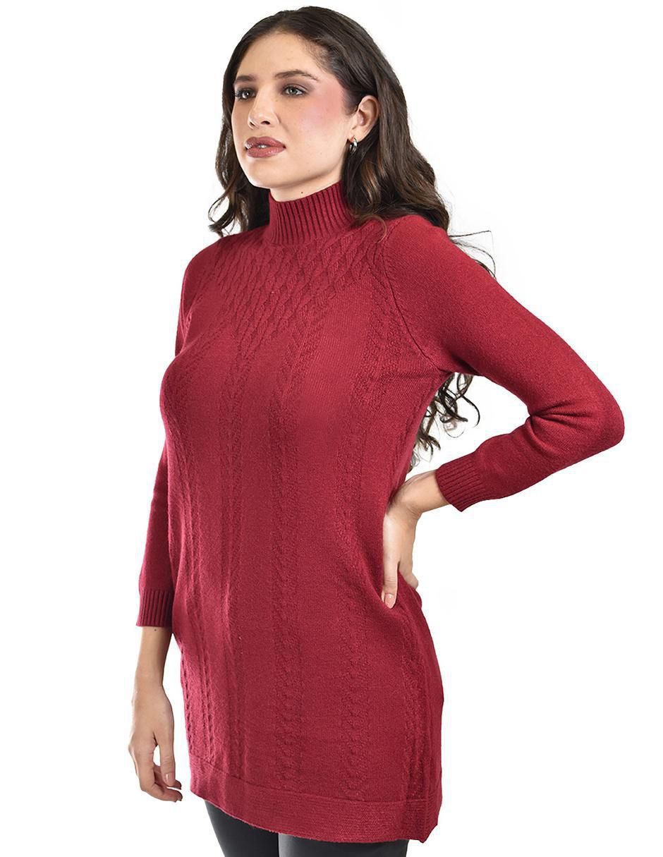Suéter cuello alto para mujer 2