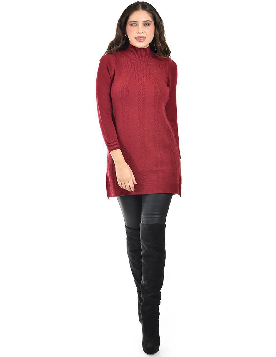 Suéter cuello alto para mujer 5