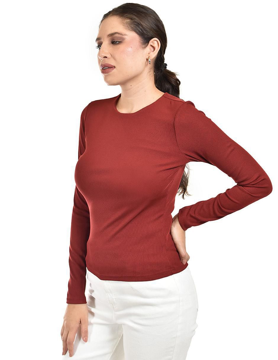Blusa manga larga para mujer 2