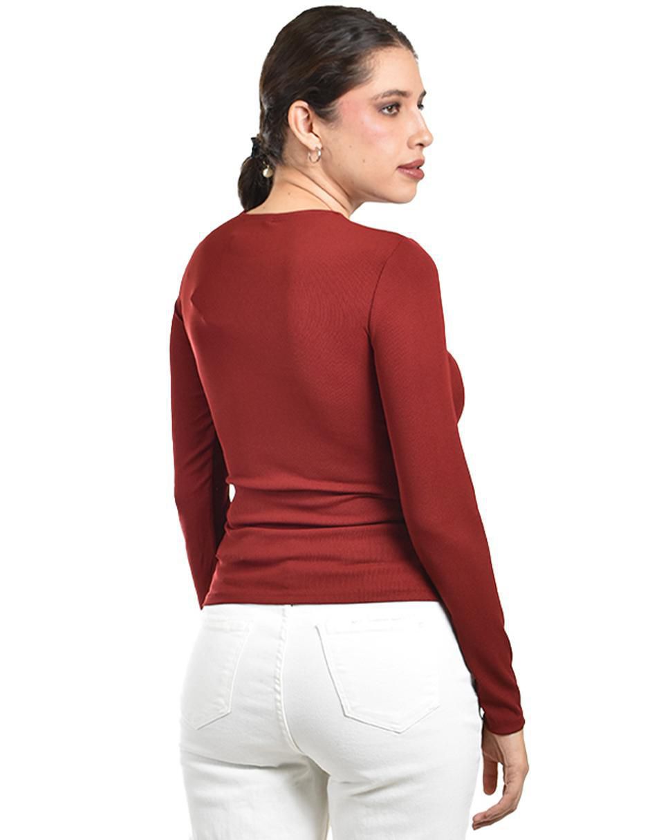 Blusa manga larga para mujer 3