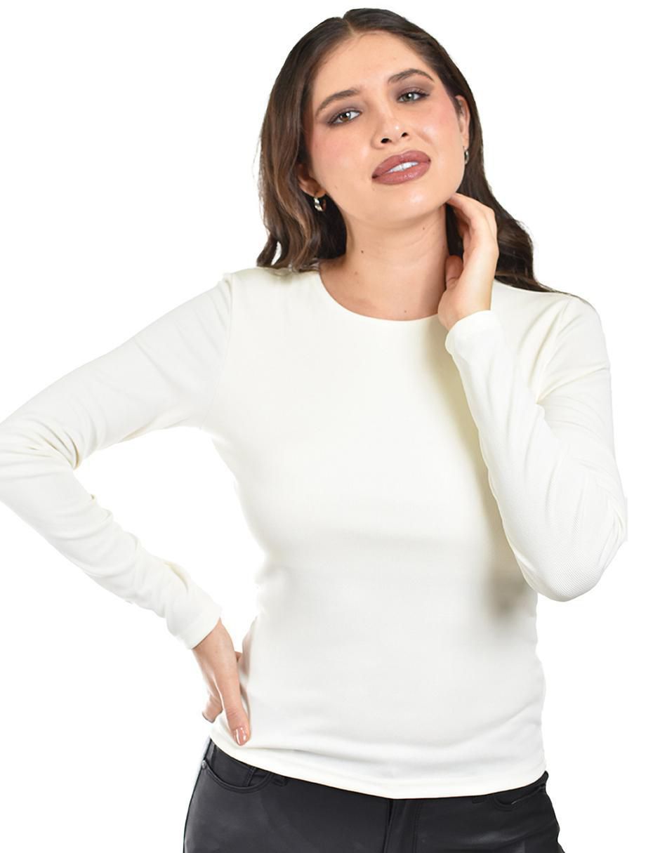 Blusa manga larga para mujer 3