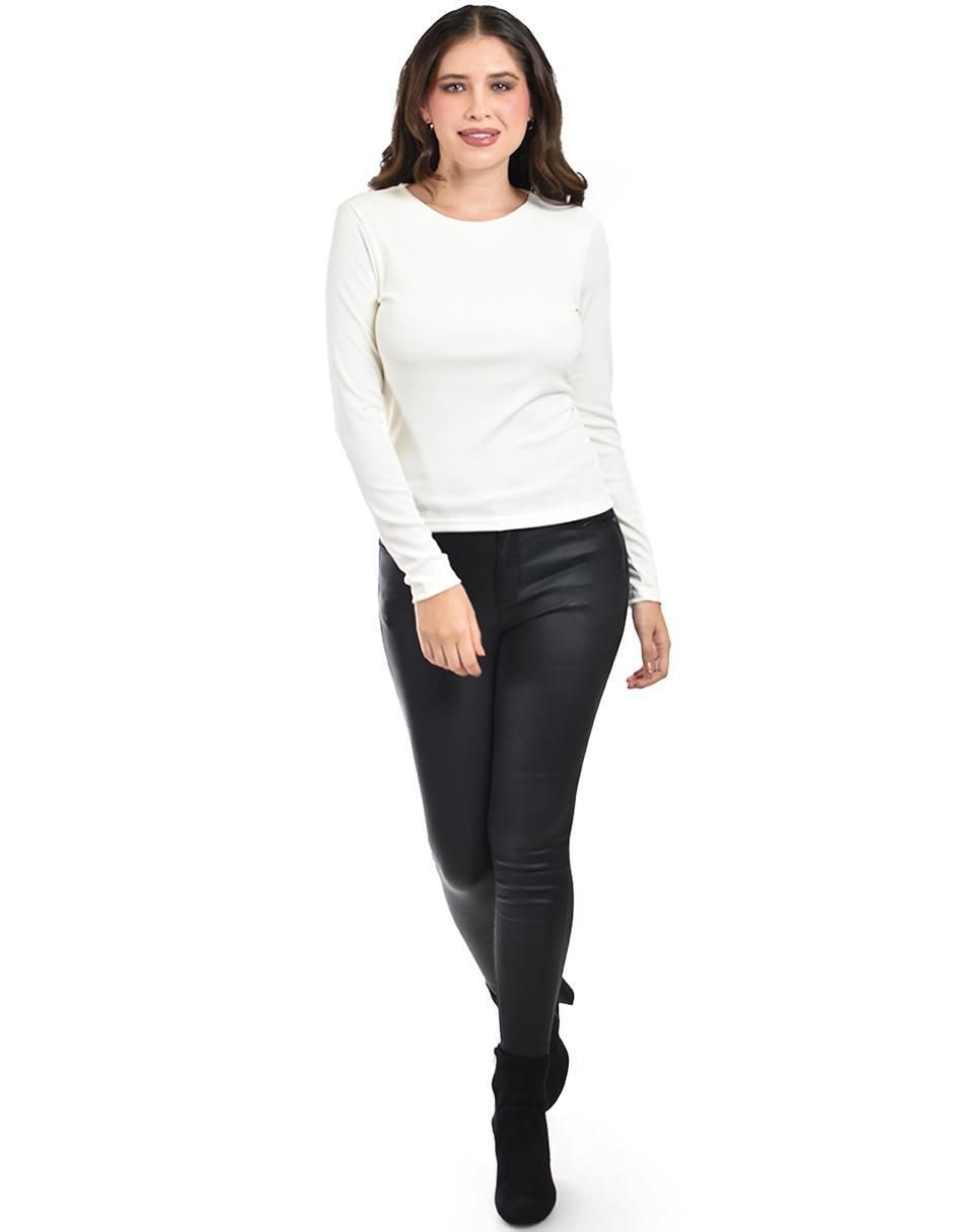 Blusa manga larga para mujer 4