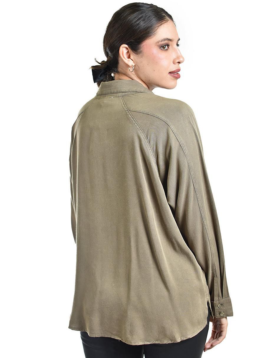 Blusa manga larga para mujer 3
