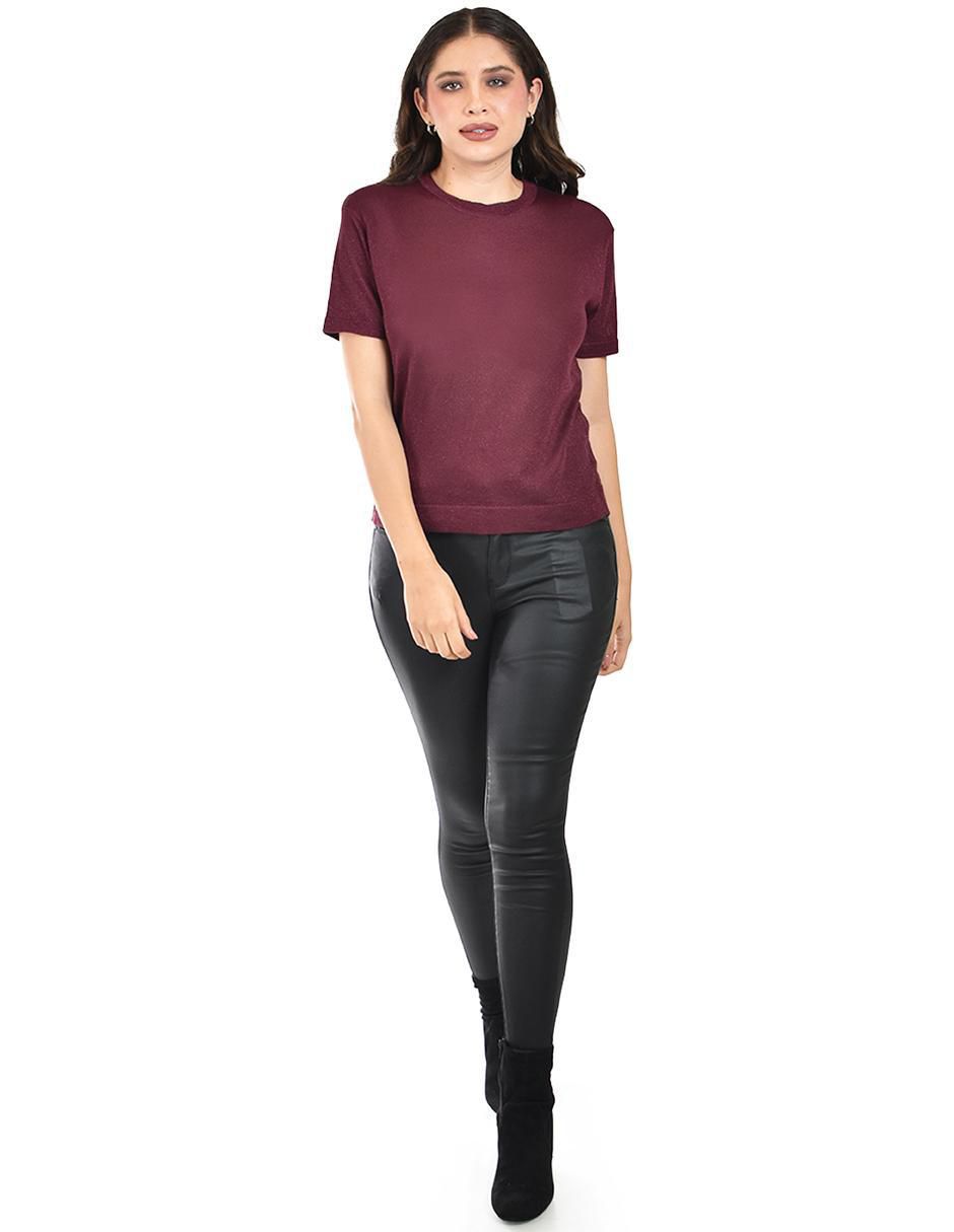 Blusa manga corta para mujer 5