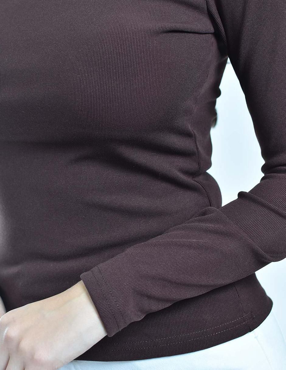 Blusa manga larga para mujer 4