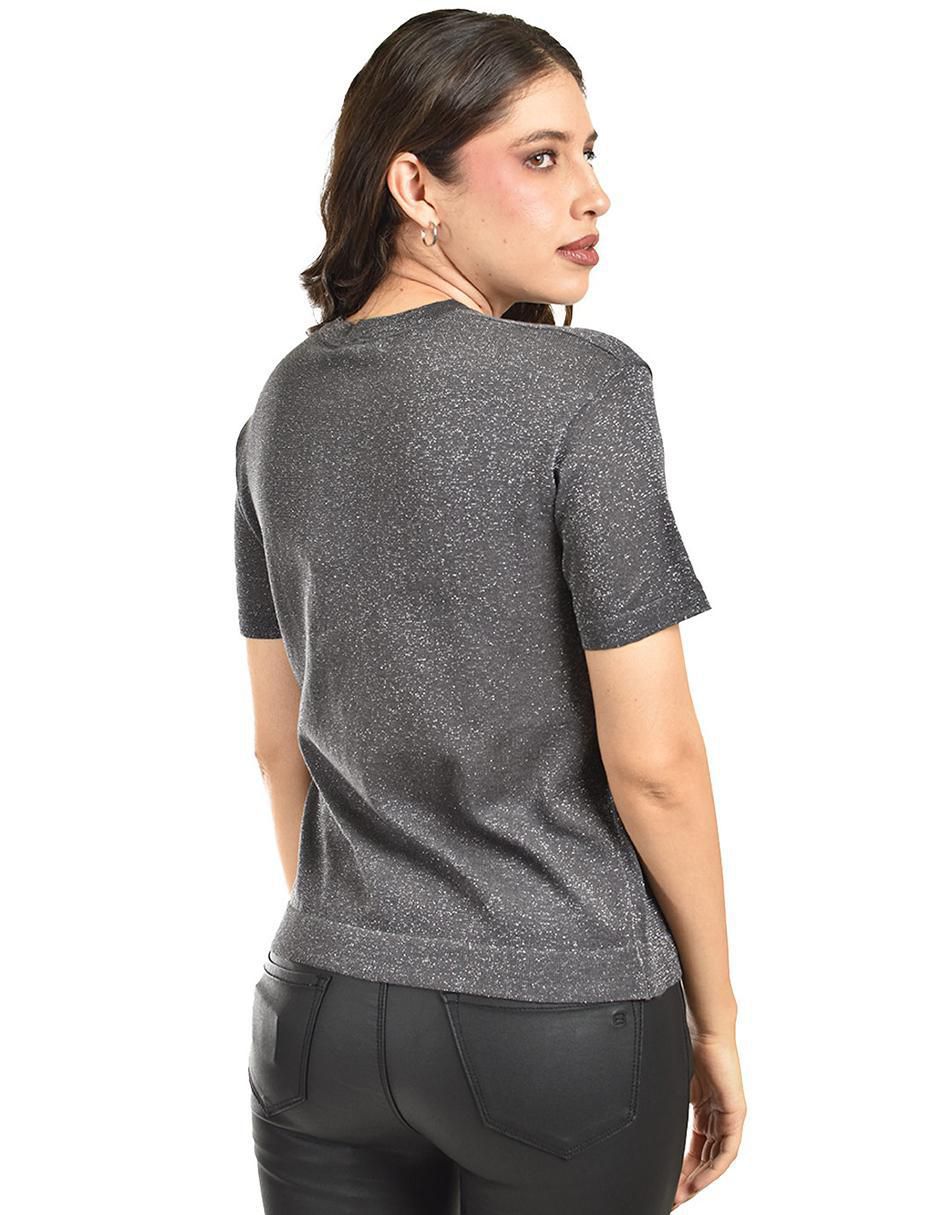 Blusa manga corta para mujer 3