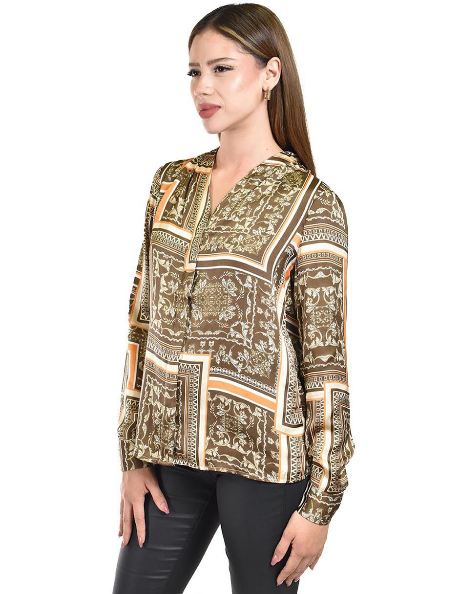 Blusa manga larga para mujer 2