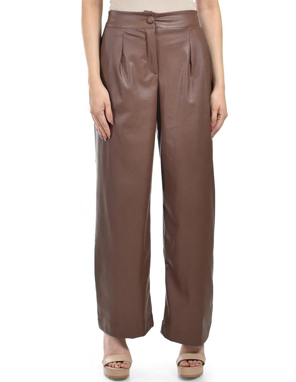 Pantalón de vestir wide leg para mujer